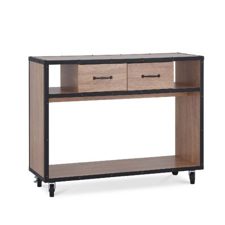 The veneer is made of yellow driftwood, which is not only durable but also smooth. The main side panel and surrounding panels are combined with 2.5*2.5cm MDF.